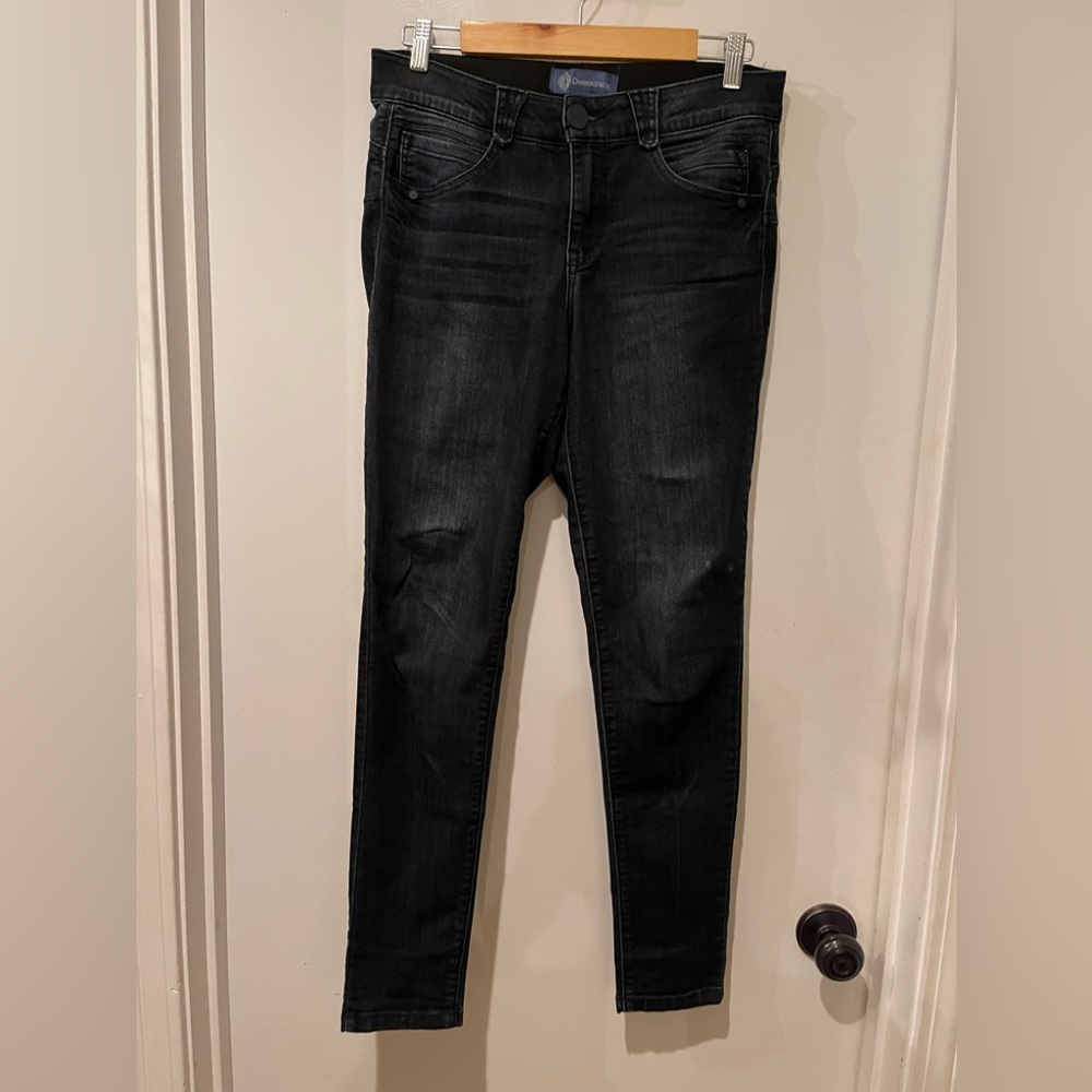 Democracy Ab Solution Dark Wash Skinny Jeans Size 8